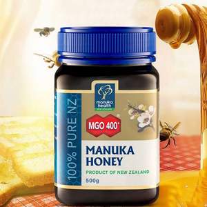 Manuka Health 蜜纽康 MGO 400+ 纯天然活性麦芦卡蜂蜜 500g