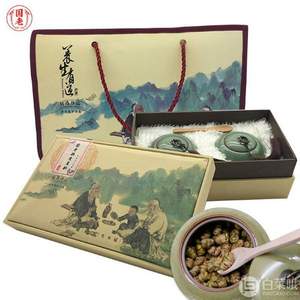 0点开始，国老 铁皮石斛枫斗瓷器礼盒装100g+凑单品