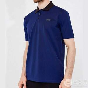 限S碼，HUGO Hugo Boss 雨果博斯 Dewlett 男士純棉Polo衫 Prime會(huì)員免費(fèi)直郵含稅