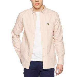 限XS碼，LYLE & SCOTT 蘇格蘭金鷹  男士休閑長(zhǎng)袖襯衫 Prime會(huì)員免費(fèi)直郵