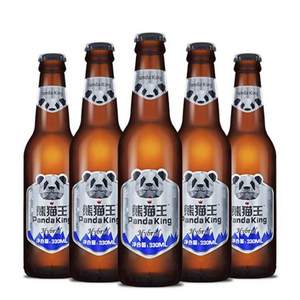 熊猫王 12度精酿啤酒330ml*6瓶