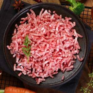 供港黑猪，湘村黑猪 猪肉馅 (70%瘦肉) 900g/袋*4