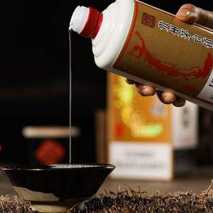 江左盟 貴州茅臺(tái)鎮(zhèn) 53度醬香型白酒500ml*6瓶 送3個(gè)禮盒袋