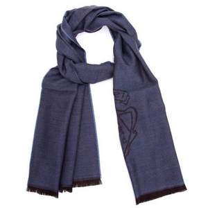 23日0點(diǎn)開(kāi)始前2小時(shí)，意大利產(chǎn) GUCCI 古馳 344993 中性款細(xì)斜紋“GUCCI”LOGO羊毛圍巾 3色