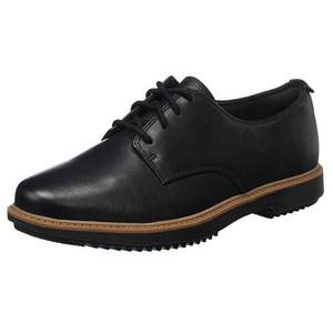 限尺碼，Clarks 其樂(lè) Raisie 女士真皮牛津鞋 Prime會(huì)員免費(fèi)直郵含稅