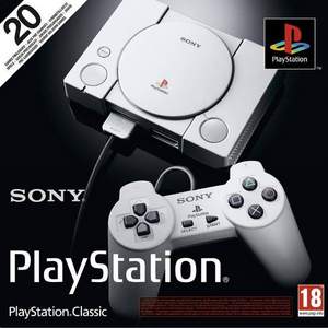 <span>白菜！</span>SONY 索尼 PlayStation One（PS1） 复刻游戏主机 $24.99+$9.28