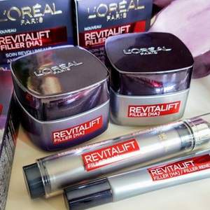 L'Oreal Paris 歐萊雅 Revitalift Filler 面部護理套裝（日霜50ml+晚霜50ml）