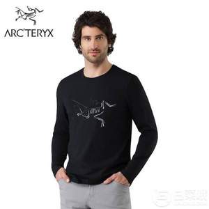 镇店之宝，Arc'teryx 始祖鸟 Archaeopteryx 男款休闲棉质长袖T恤19763 三色