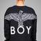 怒降一百，鎮(zhèn)店之寶 明星款潮牌 Boy London 倫敦男孩 Boy Grosgrain 純棉中性款拉鏈衛(wèi)衣2351001
