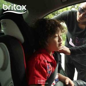 萌宝轩轩同款，Britax 百代适 Kidfix XP SICT  凯迪成长 儿童安全座椅 2色 赠优乐熊汽车人玩具