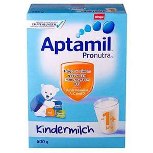 双十二白菜预告，Aptamil 德国爱他美 幼儿配方奶粉1+段 600g*5盒*2 ￥550包邮包税