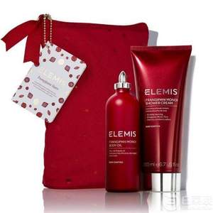 Elemis 艾丽美 山茶花护肤套装（润肤油100ml+沐浴露200ml）