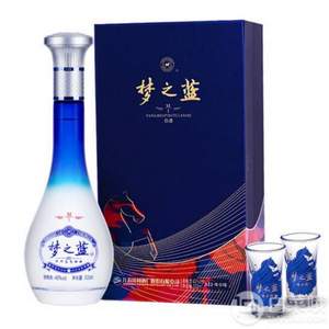 洋河 夢(mèng)之藍(lán) M1濃香型白酒 45度 500ml 精裝尊享版 