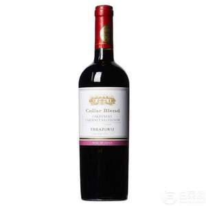 智利名庄 Vina Errazuriz 伊拉苏酒庄 酒窖混酿佳美娜赤霞珠红葡萄酒750ml*6瓶