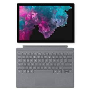 Microsoft 微軟 Surface Pro 6 12.3英寸二合一平板電腦筆記本（i5/8GB/128GB） 亮鉑金鍵盤套裝