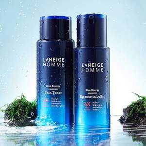 LANEIGE 兰芝 男士海洋能量护肤套装 *2套 +凑单品 ￥298.69元含税包邮