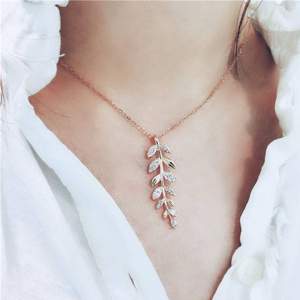 SWAROVSKI 施華洛世奇  MAYFLY 葉片項(xiàng)鏈 5409340