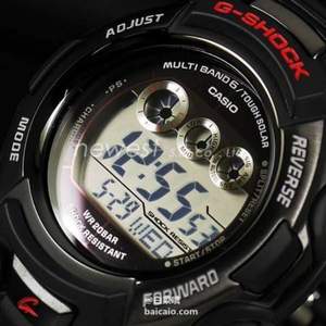 可收秋波，CASIO 卡西歐 GWM530A-1多功能手表（六局電波/太陽能) 