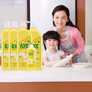 AXE 斧头牌 柠檬护肤洗洁精1.18kg*4+900g