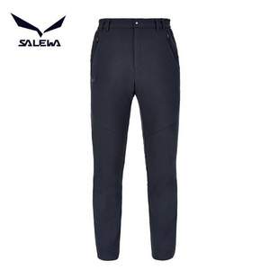 18秋冬新款，Salewa 沙樂(lè)華 男士加絨防風(fēng)保暖軟殼長(zhǎng)褲 3色