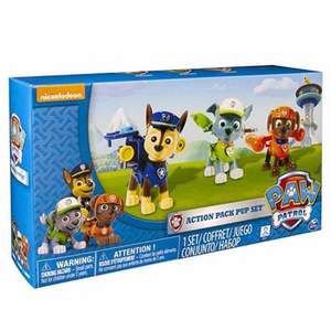 Paw Patrol 狗狗巡邏隊 變形玩偶 3個裝 Prime會員湊單免費直郵含稅