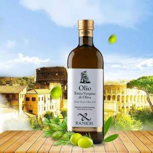 意大利原瓶进口，拉涅利 特级初榨橄榄油1L 赠250ml橄榄油