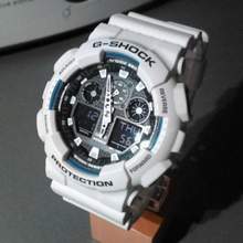 Casio 卡西歐 G-Shock系列 GA-100B-7AER 男士雙顯運(yùn)動(dòng)手表
