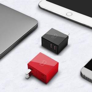 苹果MFI官方认证商，MIPOW 麦泡 双USB快充充电头 