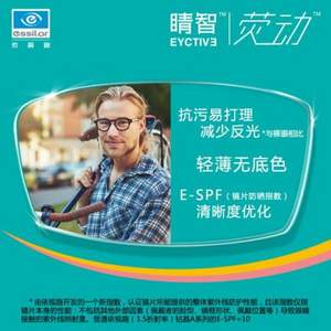 essilor 依視路 睛智熒動 非球面近視鏡片 1.60 2片裝+湊單品