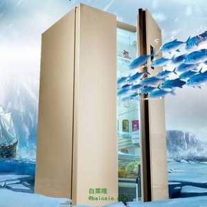 限Plus会员，MeiLing 美菱 BCD-650WPCX 650升 变频风冷对开门冰箱