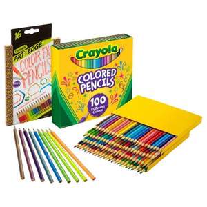Crayola 绘儿乐 100色彩色铅笔+16色彩色FX铅笔套装