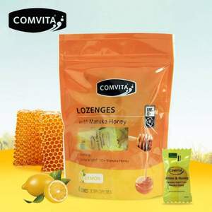 Comvita 康维他 麦卢卡UMF10+蜂蜜硬糖果40粒 柠檬味