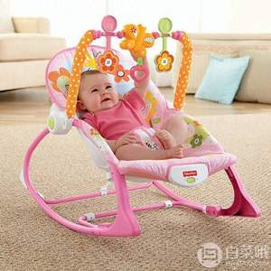 Fisher-Price 费雪 粉嫩小兔多功能轻便摇椅Y4544 Prime会员凑单免费直邮含税