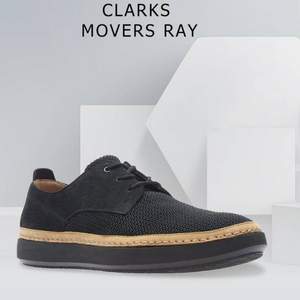 限40碼，18年秋季新款 Clarks 其樂 komuter Spark 男士休閑板鞋 Prime會(huì)員免費(fèi)直郵含稅