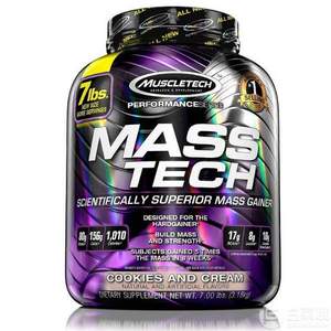 Muscletech 肌肉科技 增肌粉 奶油曲奇味 3.18kg Prime会员免费直邮含税