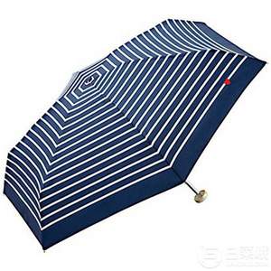 W.P.C 防曬折疊遮陽(yáng)傘 條紋心形圖案 Prime會(huì)員湊單免費(fèi)直郵含稅