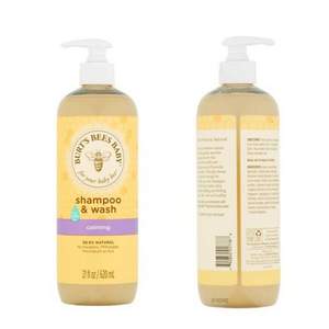 Burt's Bees 小蜜蜂 婴儿二合一洗发沐浴露 620ml*3件+凑单品 233.6元含税包邮