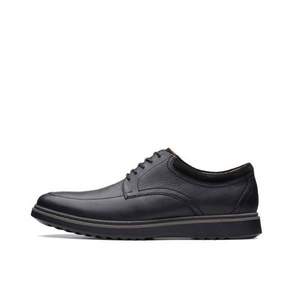 限41.5碼 Clarks 其樂 Un Geo Lo 男士真皮休閑鞋 Prime會員免費直郵含稅