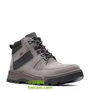 限44碼，Clarks 其樂(lè) Un高端系列 Atlas Up 男士真皮GTX防水短靴 Prime會(huì)員免費(fèi)直郵含稅