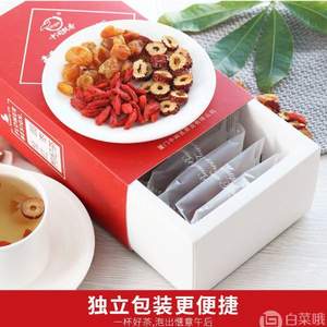 中闽飘香 红枣桂圆枸杞茶 12袋180g 