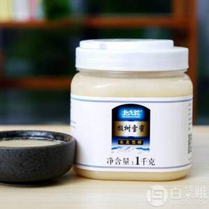 北大荒 东北黑蜂  椴树雪蜜 1000g*2罐