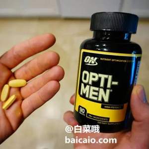 金盒特价，Optimum Nutrition 欧普特蒙 男性综合维生素90片 Prime会员凑单免费直邮含税