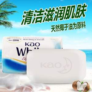 马来西亚进口，KAO 花王 花香型沐浴洁面皂130g*6块