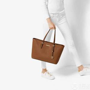 Michael Kors 女士中号真皮托特包