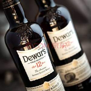 Dewar's 帝王 12年苏格兰调配威士忌 700ml*2瓶  