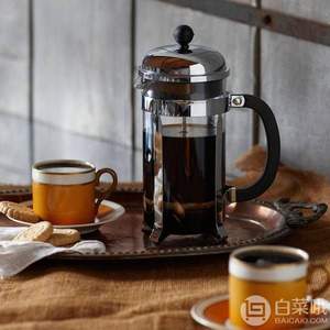 Bodum 波顿 Chambord香波系列 12杯装 法压咖啡壶1.5L Prime会员免费直邮含税