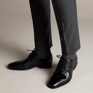 限8.5碼，Clarks 其樂 Gilman Lace 男士真皮德比鞋 Prime會員免費直郵含稅