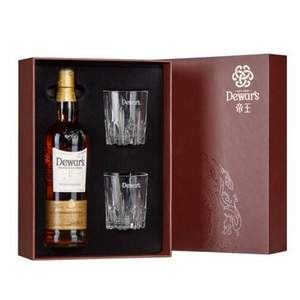 Dewar's 帝王 15年苏格兰调配威士忌 礼盒装送酒杯 750ml