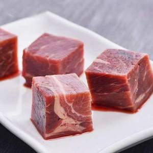 科尔沁 速冻巴西进口牛肉块 1Kg