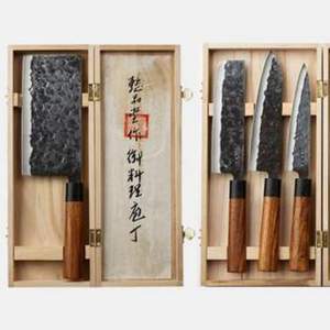 出口轉(zhuǎn)內(nèi)銷，TOKIO KITCHENWARE 出口德國 純手工鍛造刀具4件套